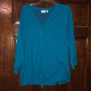 Super cute plus size blouse